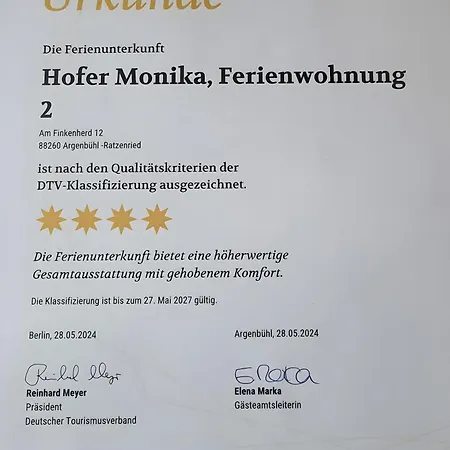 Appartement Familie Hofer